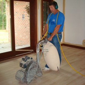 Sanding & Finishing Hardwood Floors