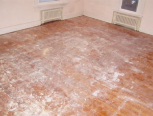 Hardwood Floor Restoration | Before